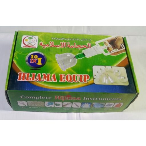 Hijama Special 10 in 1 Kit Imported Green Kit