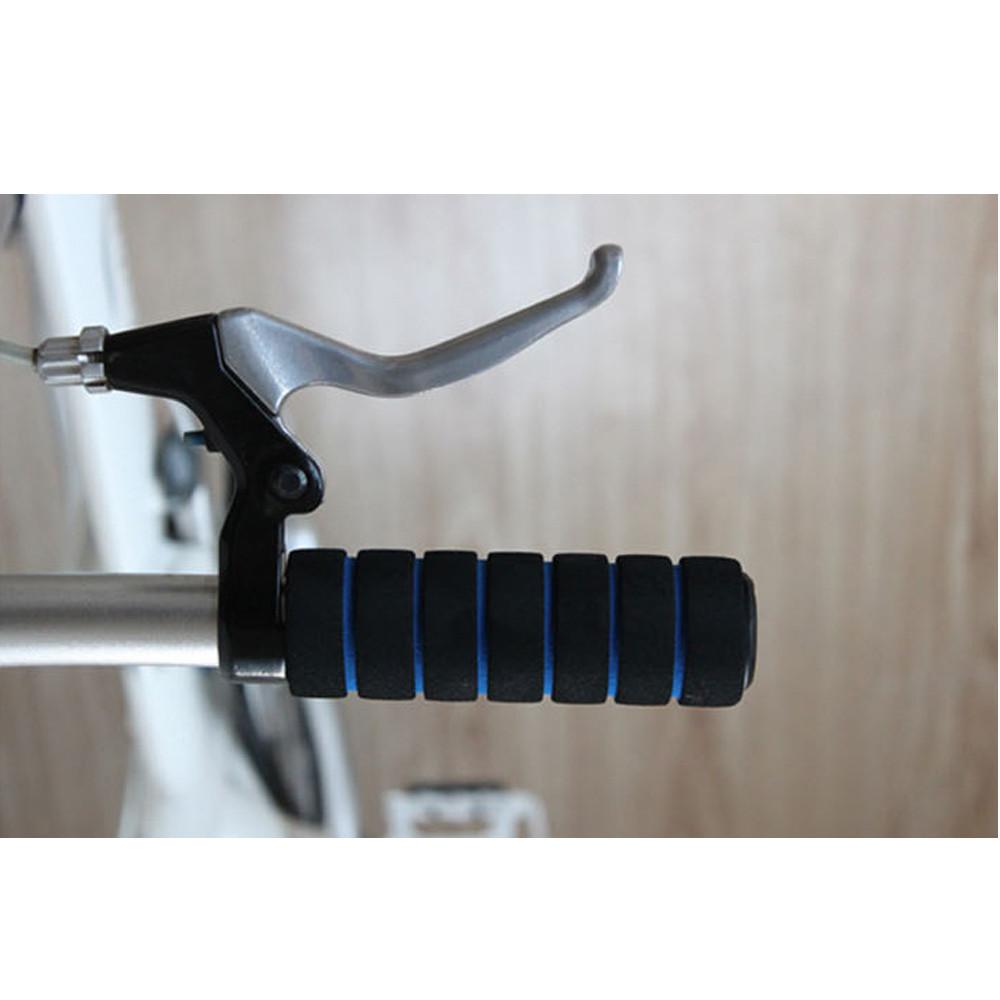 4pcs/Set Universal Grip Comfort Foam Handle Bar Motorcycle Bicycle Random Color