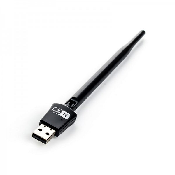 UW11 Alfa Net Wireless-N USB WiFi Adapter with Antenna | 2.4GHz 150/300Mbps High-Speed Network Dongle for PC, Laptop, Windows & Linux – IEEE 802.11b/g/n, Soft AP Utility