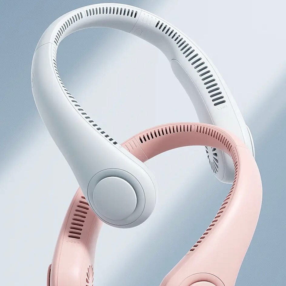 Portable Neck fan air Cooler & Purifier... Adjustable 3 speed and Rechargeable (random color )