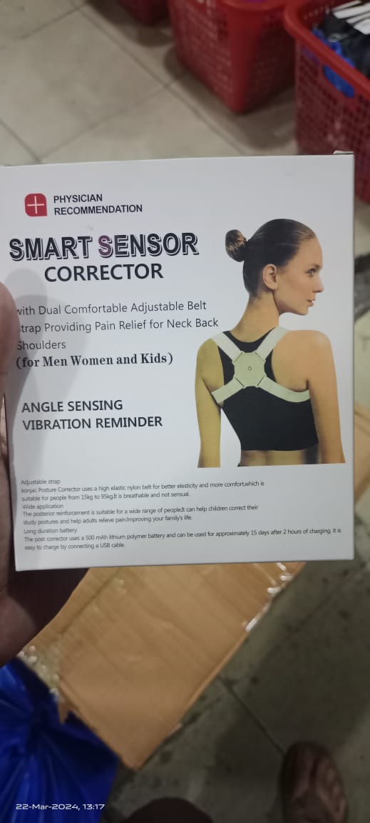 Smart Posture Corrector Belt with Intelligent Detection Vibration Reminder Sensor