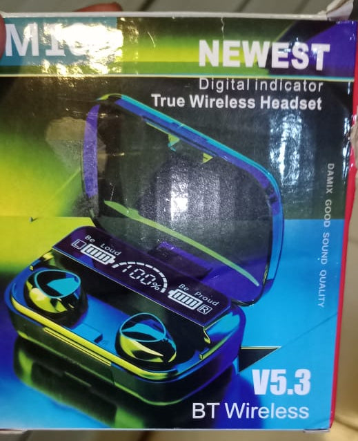 M10 Wireless Bluetooth Earbuds & Headphones Bluetooth Earphones | Bluetooth Earphones Noise Cancellation Hifi Quality