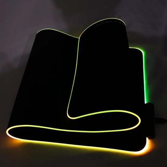 RGB Gaming Mouse Pad With RGB Lights
