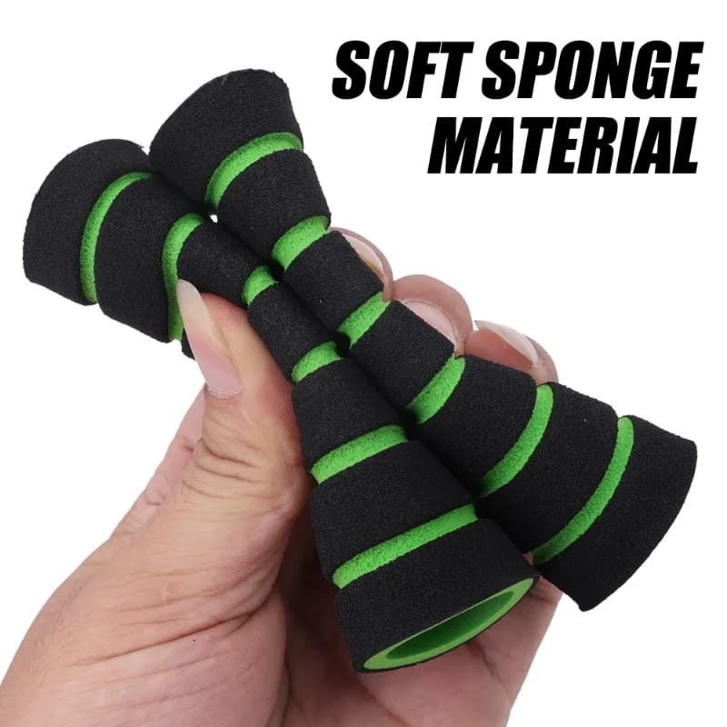 4pcs/Set Universal Grip Comfort Foam Handle Bar Motorcycle Bicycle Random Color