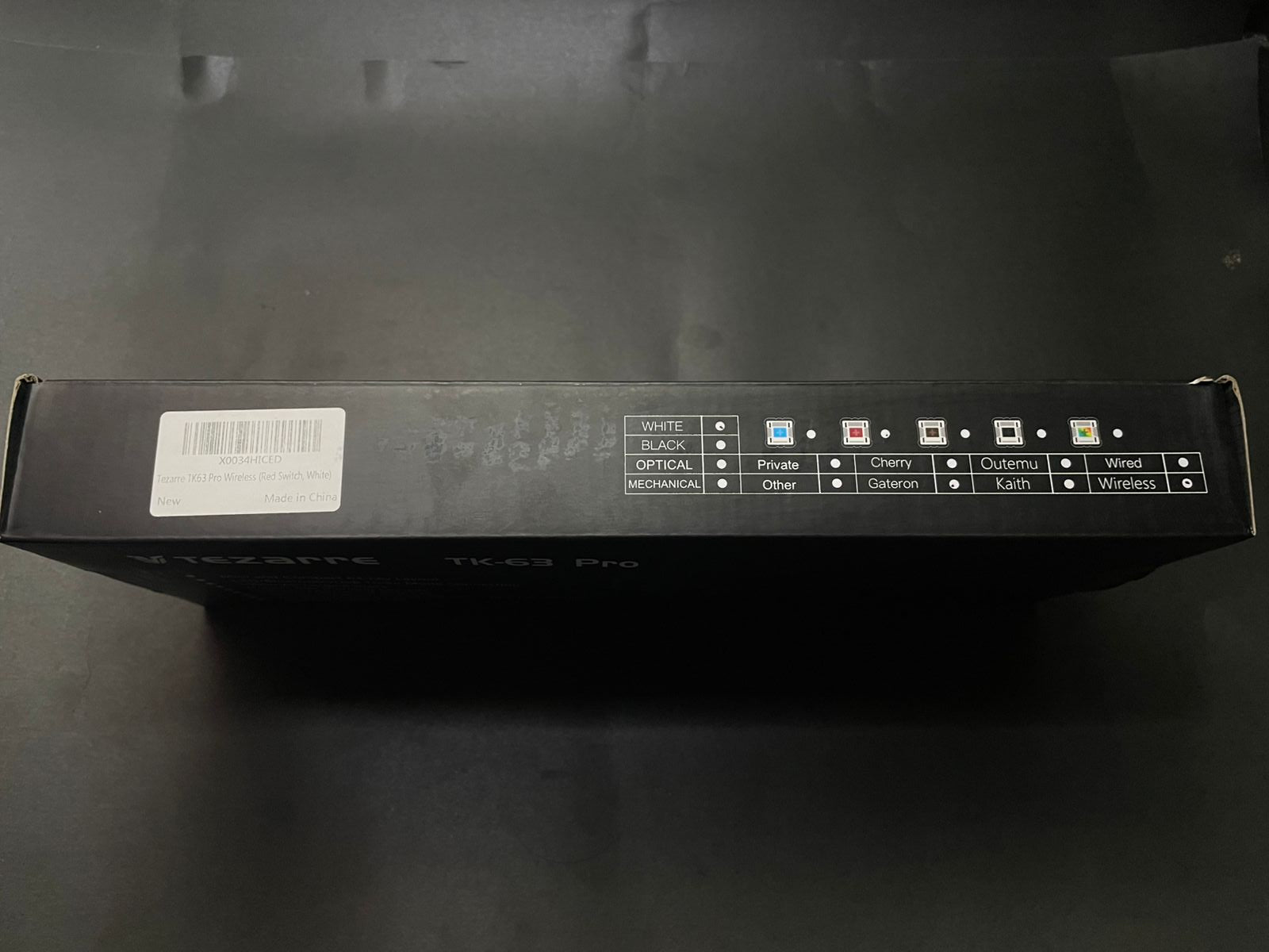 Tezarre TK-63 PRO RGB Wireless Mechanical RGB Gaming Keyboard RGB Backlight Mini Office Keyboard for Windows Laptop PC Gamer