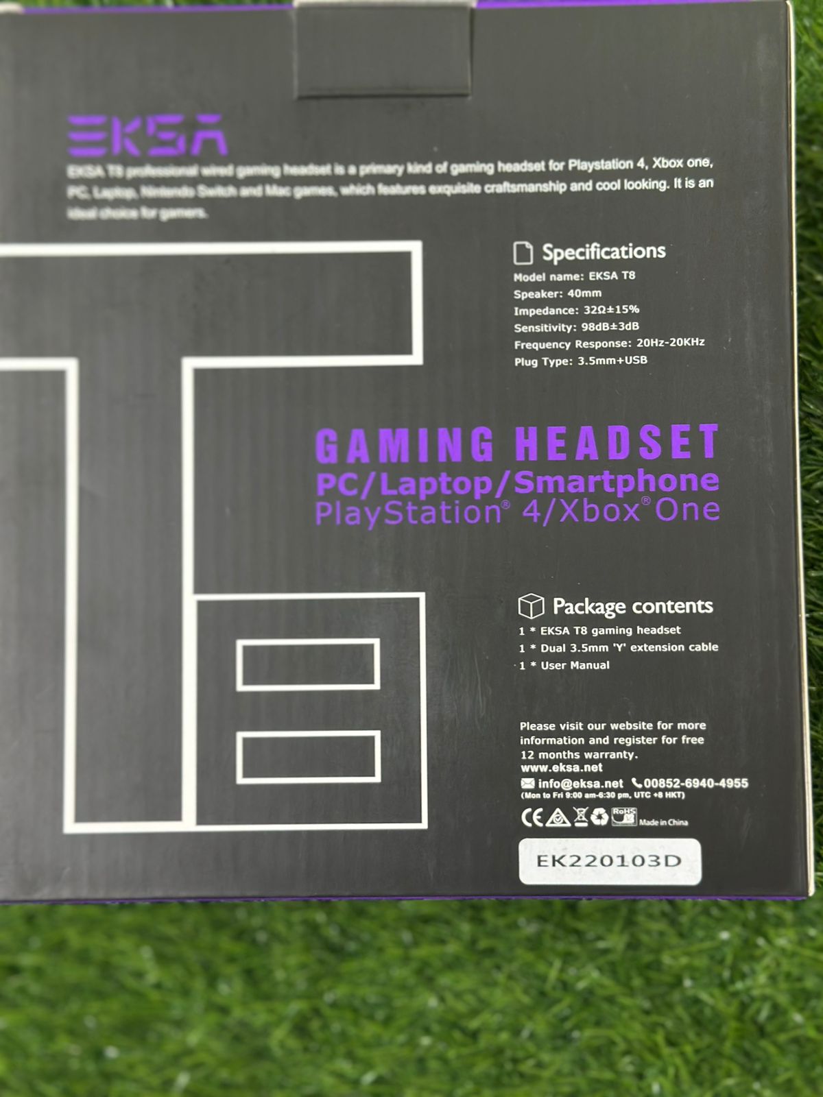 EKSA T8 Stereo Gaming Headset | Best Gaming Headphone | Best Quality EKSA T8 Gaming Headset ( Random Color )