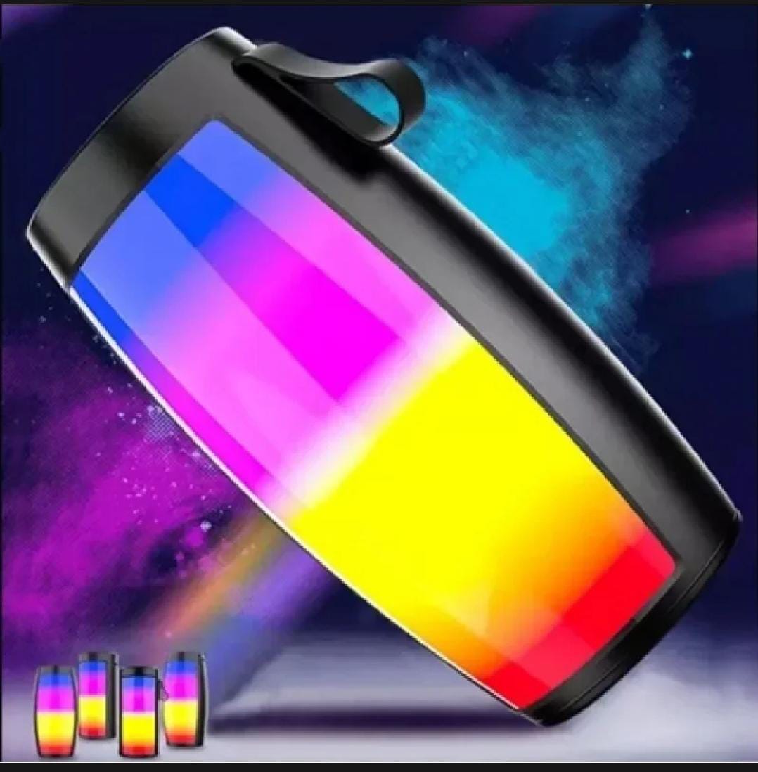 1202 Wireless Bluetooth Speakers Home Outdoor Portable Small Speaker Subwoofer Car Audio Bass MP3 Player Sound System LED Lights