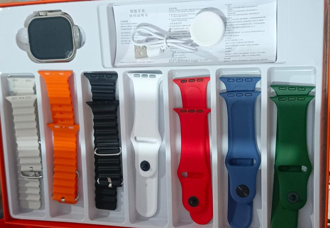 Ultra 2 Smart Watch - Smartwatch With 2.1inch Full Touch HD Display, Bluetooth Calling And Sleep Monitoring