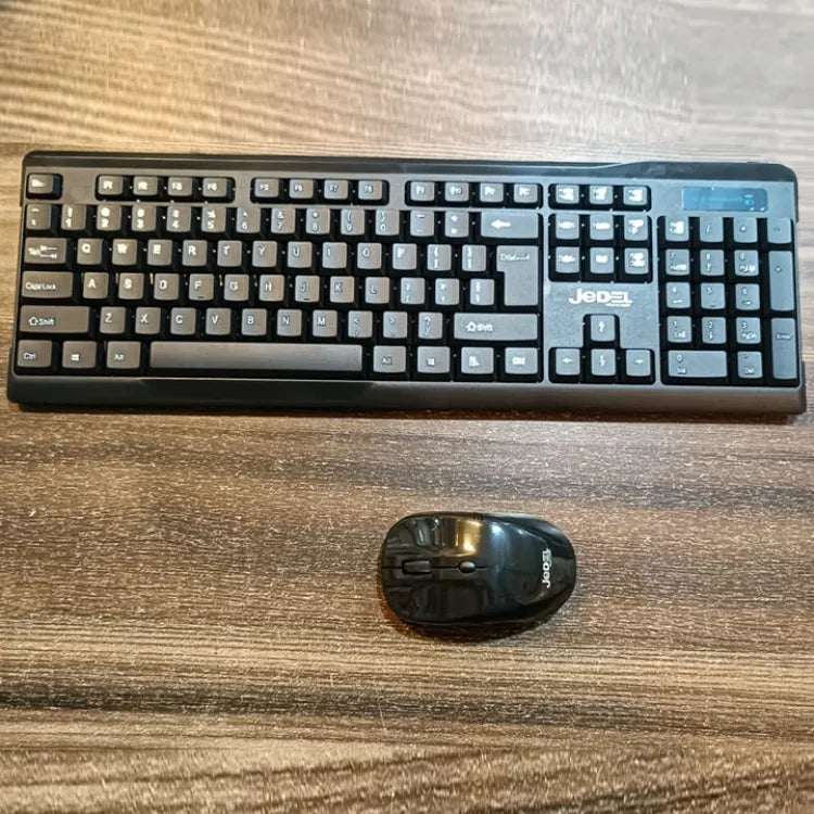 Jedel Wireless Keyboard Mouse Combo WS-1100 | 2.4GHz Wireless Keybaoard and Wireless Mouse