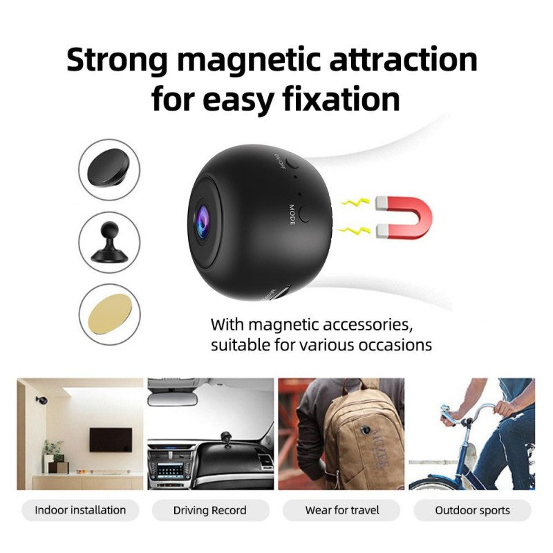 A10 1080p Hd 2 MP Wifi Mini Camera With Pix Link App | Wireless Sports Camera