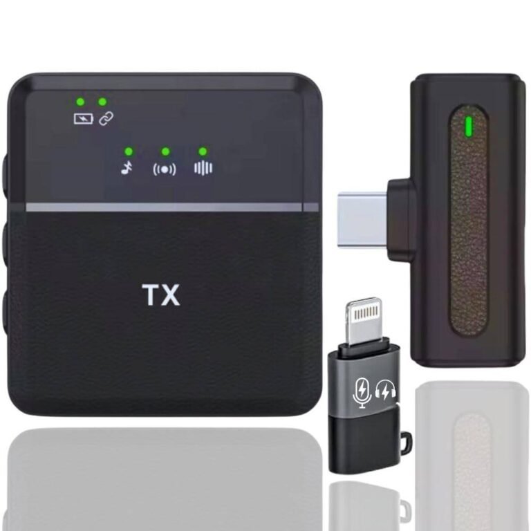 SX8 Type-C Single Lavalier Wireless Microphone for Interview and Vlog | Type-c Single Professional Lavalier Wireless Microphone