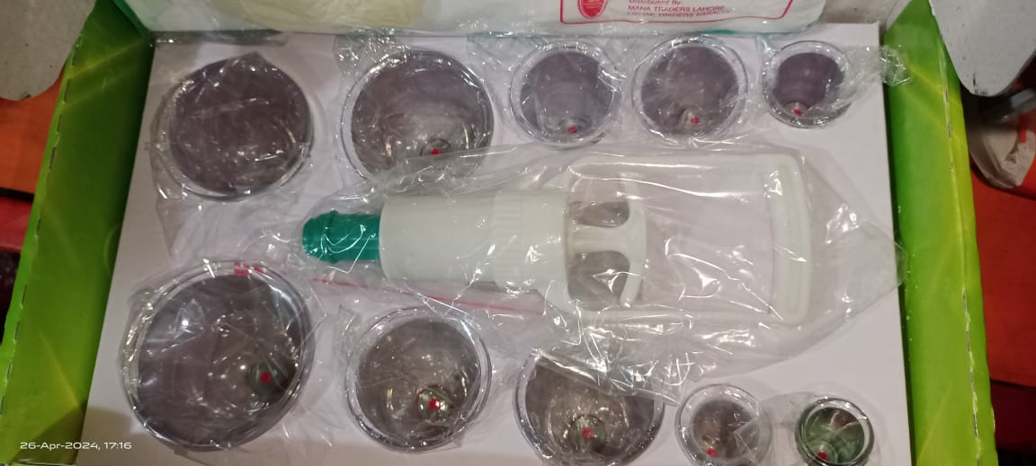 Hijama Special 10 in 1 Kit Imported Green Kit
