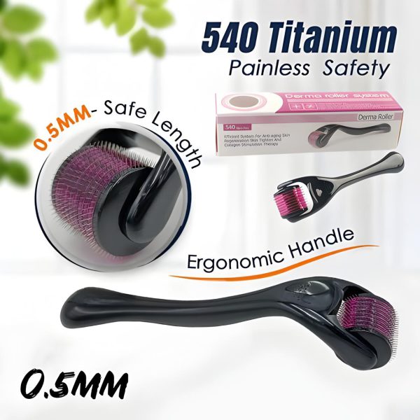 Derma Roller Hair Therapy Micro-Needle | Derma Roller for Hair re-growth &amp; Skin For Male And Female