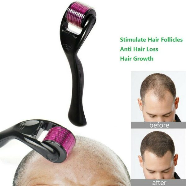 Derma Roller Hair Therapy Micro-Needle | Derma Roller for Hair re-growth &amp; Skin For Male And Female