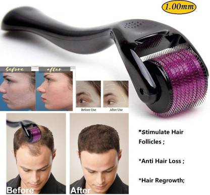 Derma Roller Hair Therapy Micro-Needle | Derma Roller for Hair re-growth &amp; Skin For Male And Female