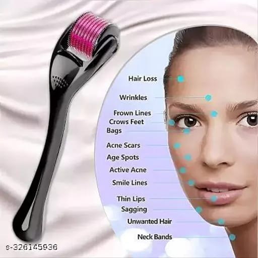 Derma Roller Hair Therapy Micro-Needle | Derma Roller for Hair re-growth &amp; Skin For Male And Female