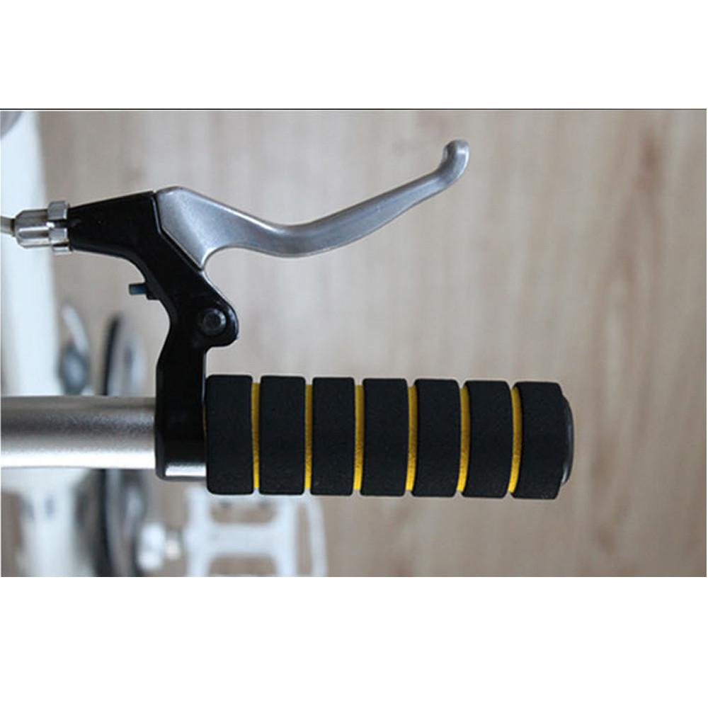 4pcs/Set Universal Grip Comfort Foam Handle Bar Motorcycle Bicycle Random Color