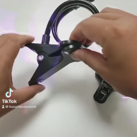 Mobile Phone Stand Holder Flexible And Power Full Grip – 360 Degree Rotating Mobile Stand Bedside Able Lazy Snake Mobile Phone Holder – Random Color