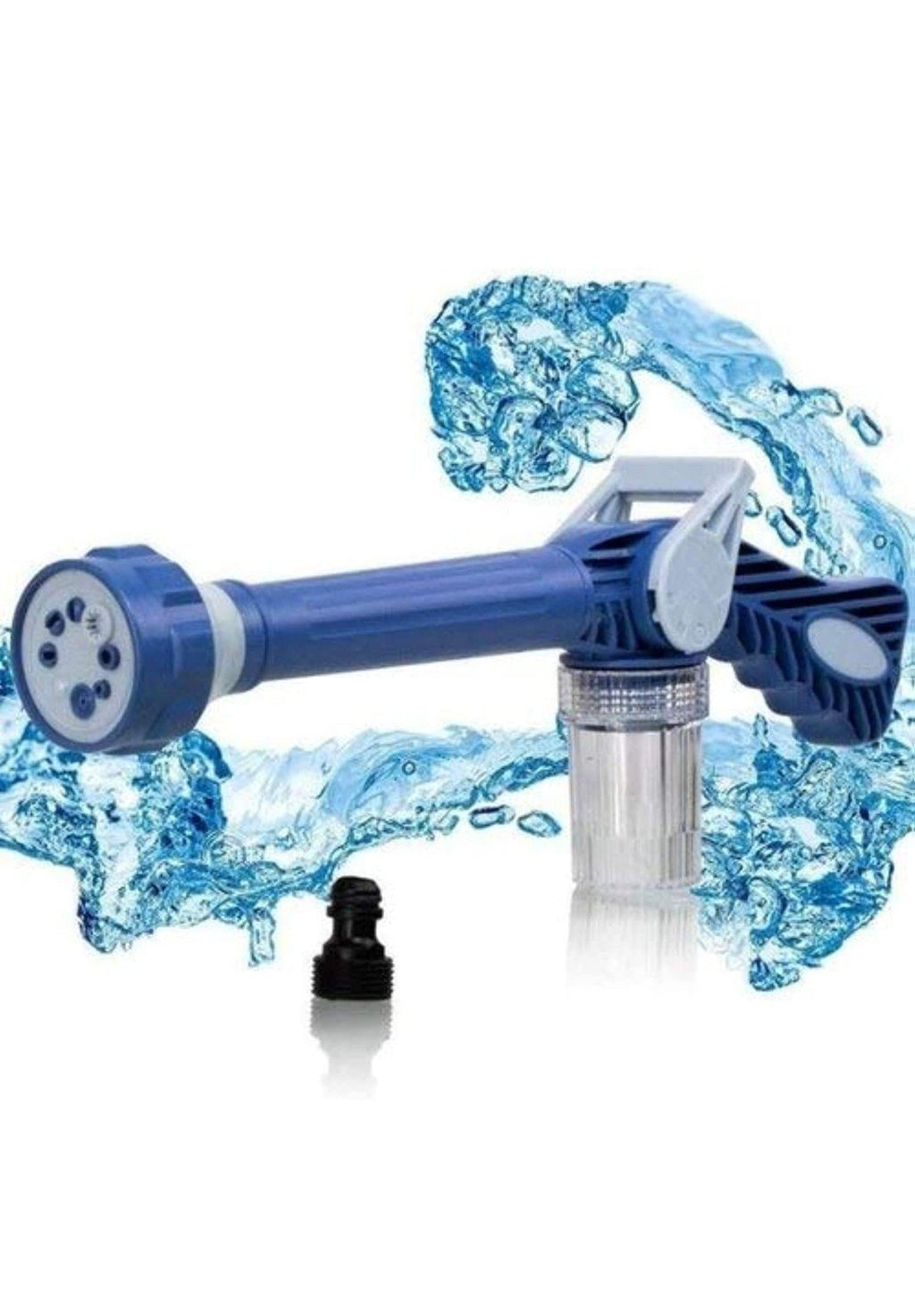 Ez Jet Water Canon 8 In 1 Turbo Water Spray – For Car &amp; Bike Washing, Gardening - Best Quality Water Spray ( Random Color )