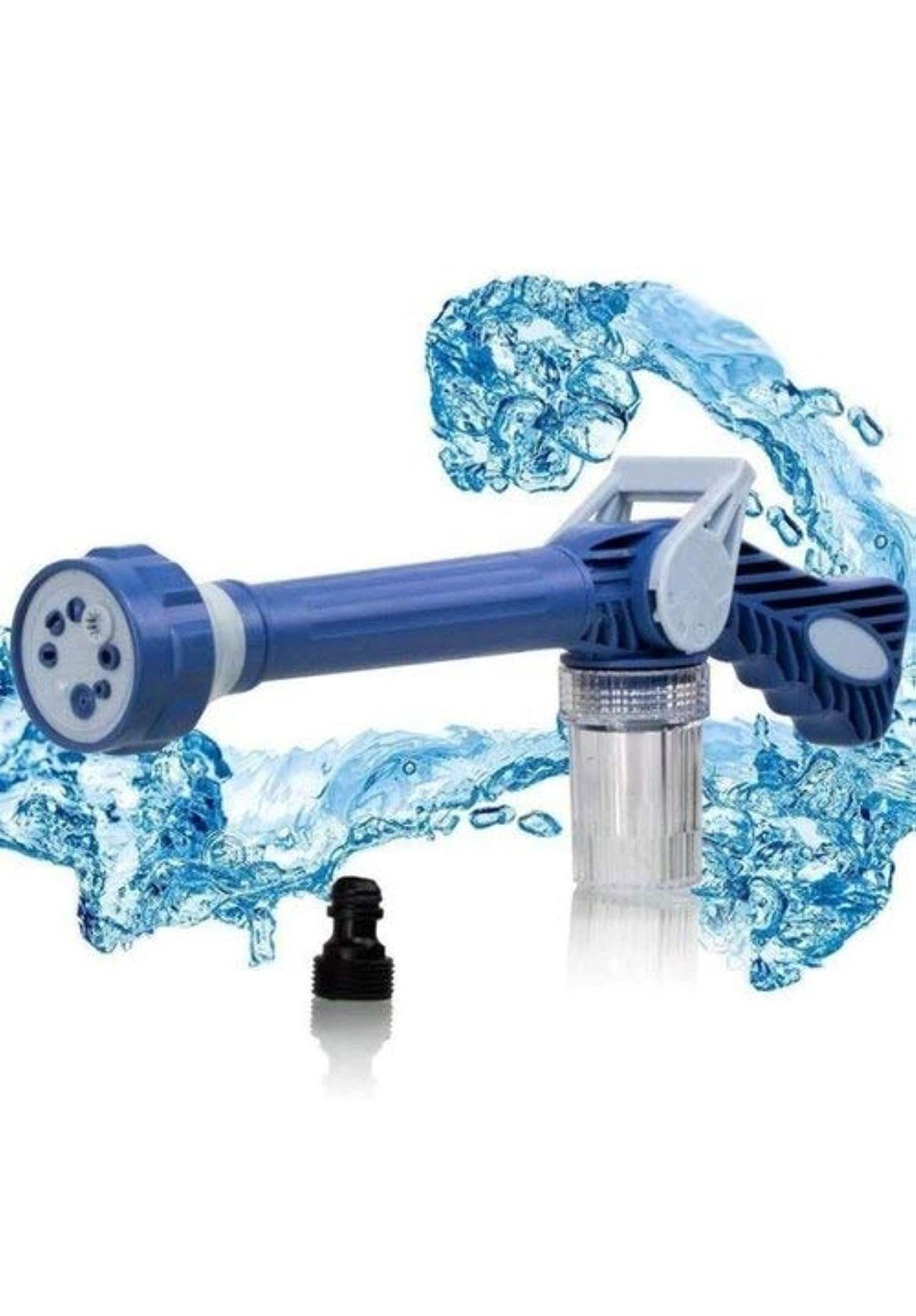 Ez Jet Water Canon 8 In 1 Turbo Water Spray – For Car &amp; Bike Washing, Gardening - Best Quality Water Spray ( Random Color )